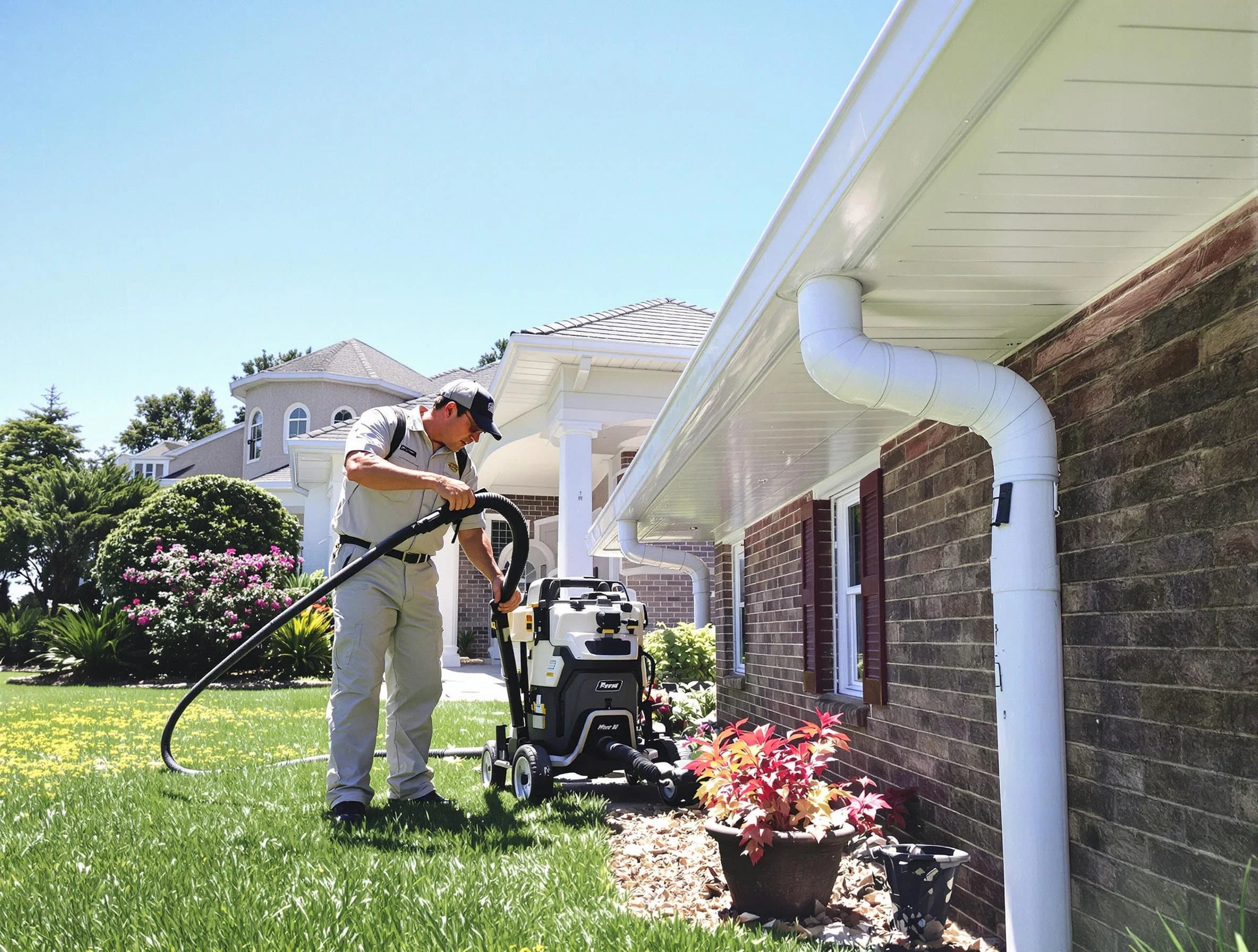 Downspout Cleaning in Warrensville Heights