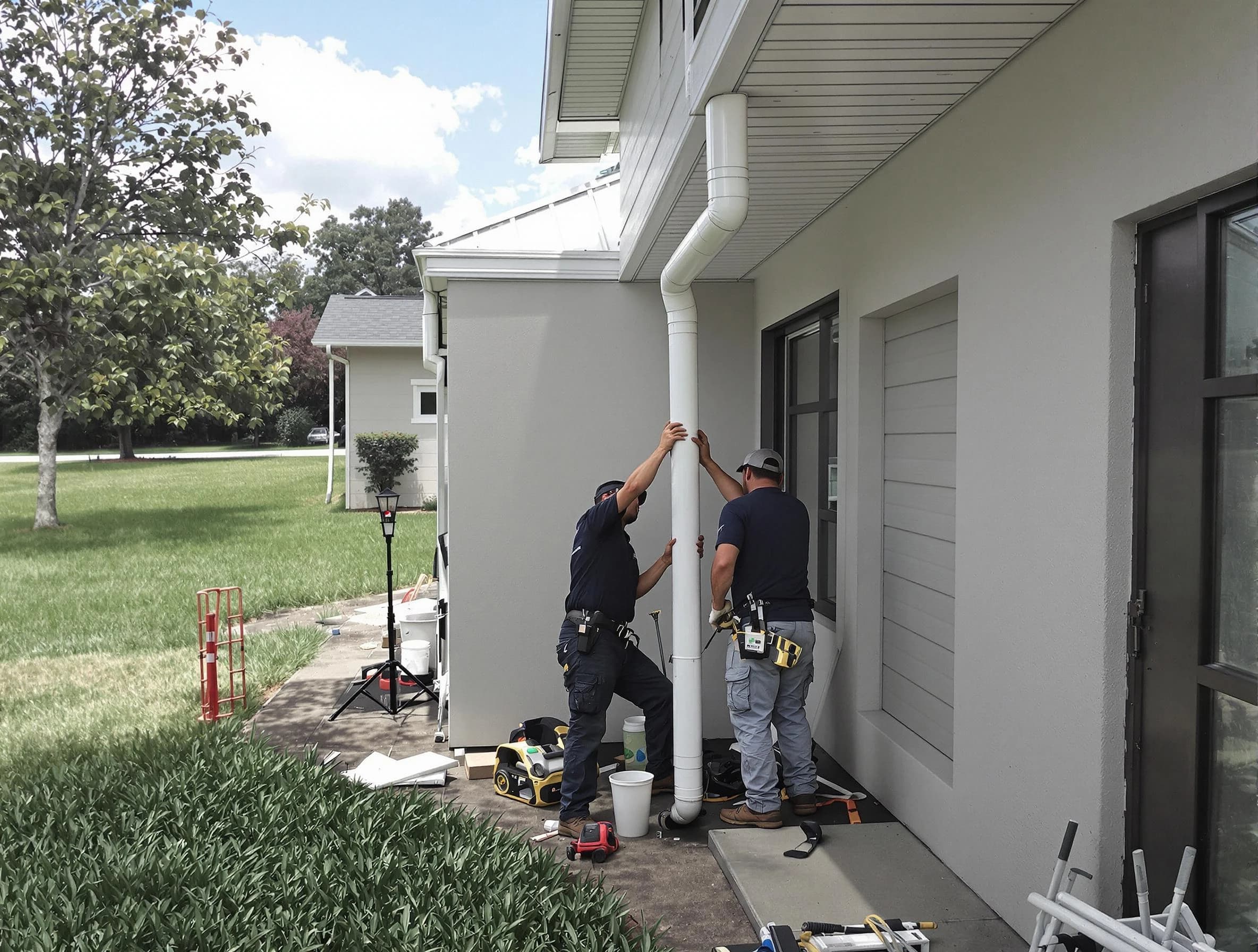 Downspout Installation in Warrensville Heights