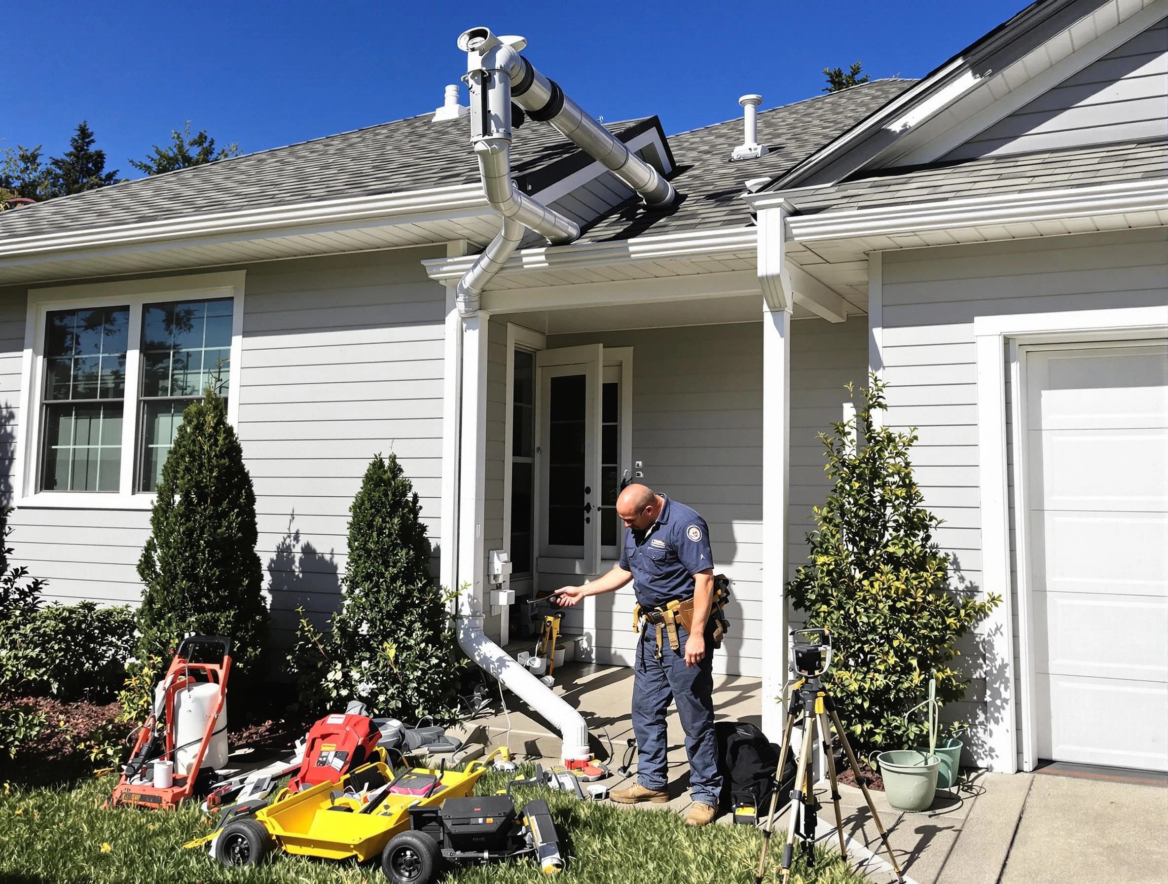 Downspout Repair in Warrensville Heights